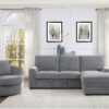 9468DG-SC Seating-Morelia Collection 2-Piece Sectional with Pull-...