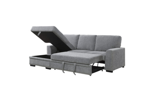 9468DG-SC Seating-Morelia Collection 2-Piece Sectional with Pull-...