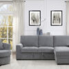 9468DG Seating-Morelia Collection 2pc Set: Sofa, Love