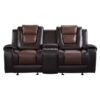 9470BR Seating-Briscoe Collection 2pc Set: Sofa, Love
