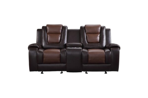9470BR Seating-Briscoe Collection 2pc Set: Sofa, Love
