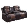 9470BR Seating-Briscoe Collection 2pc Set: Sofa, Love