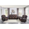9470BR-3 Double Reclining Sofa with C...