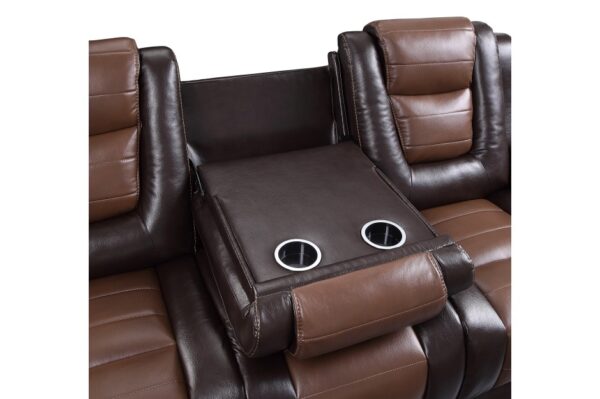 9470BR Seating-Briscoe Collection 2pc Set: Sofa, Love