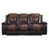9470BR-3 Double Reclining Sofa with C...