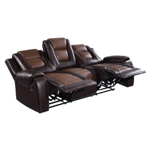 9470BR-3 Double Reclining Sofa with C...