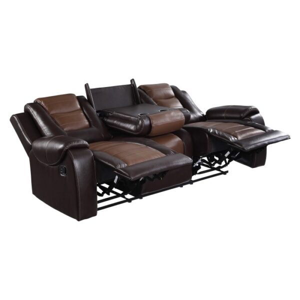 9470BR-3 Double Reclining Sofa with C...