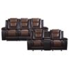 9470BR Seating-Briscoe Collection 2pc Set: Sofa, Love