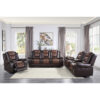 9470BR-3 Double Reclining Sofa with C...