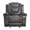 9470GY Seating-Briscoe Collection 2pc Set: Sofa, Love