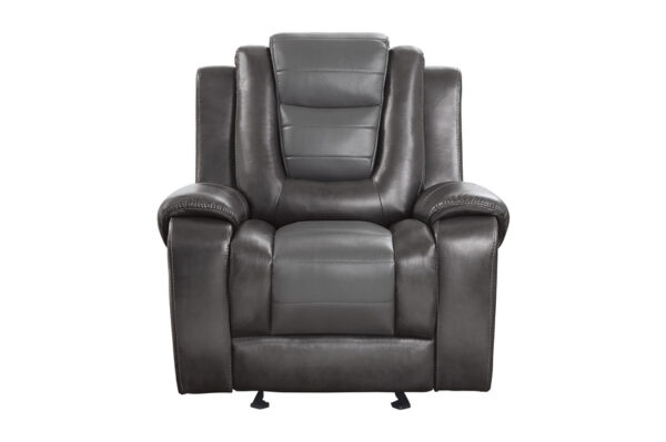 9470GY Seating-Briscoe Collection 2pc Set: Sofa, Love