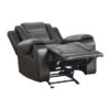 9470GY Seating-Briscoe Collection 2pc Set: Sofa, Love