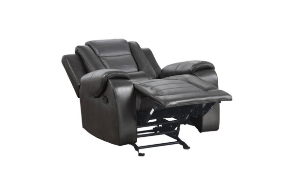 9470GY Seating-Briscoe Collection 2pc Set: Sofa, Love