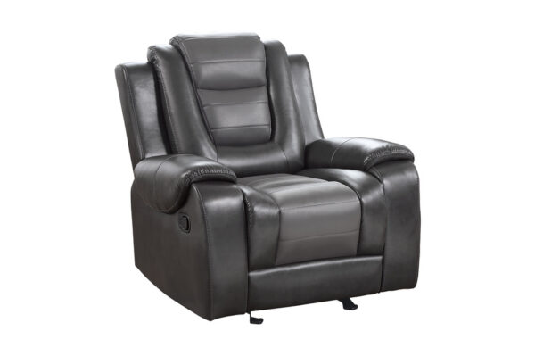 9470GY Seating-Briscoe Collection 2pc Set: Sofa, Love