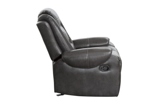 9470GY Seating-Briscoe Collection 2pc Set: Sofa, Love