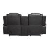 9470GY Seating-Briscoe Collection 2pc Set: Sofa, Love