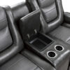 9470GY Seating-Briscoe Collection 2pc Set: Sofa, Love