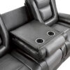 9470GY Seating-Briscoe Collection 2pc Set: Sofa, Love