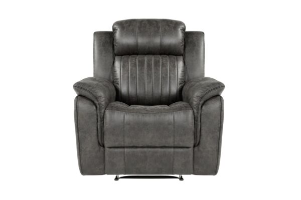 9479BRG Seating-Centeroak Collection 2pc Set: Sofa, Love