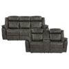9479BRG Seating-Centeroak Collection 2pc Set: Sofa, Love