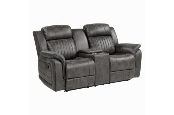 9479BRG Seating-Centeroak Collection 2pc Set: Sofa, Love