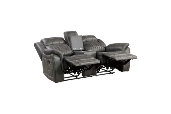 9479BRG Seating-Centeroak Collection 2pc Set: Sofa, Love