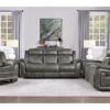 9479BRG Seating-Centeroak Collection 2pc Set: Sofa, Love