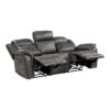 9479BRG-3 Double Reclining Sofa