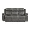 9479BRG Seating-Centeroak Collection 2pc Set: Sofa, Love