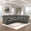 9479BRG-SC Seating-Centeroak Collection 3-Piece Reclining Sectional ...