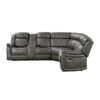 9479BRG-SC Seating-Centeroak Collection 3-Piece Reclining Sectional ...