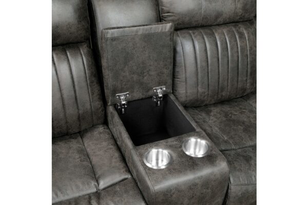 9479BRG-SC Seating-Centeroak Collection 3-Piece Reclining Sectional ...