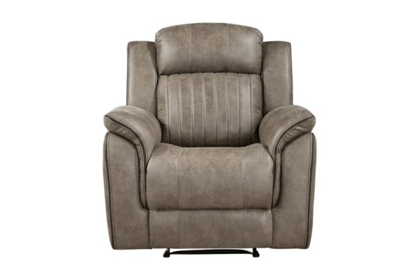 9479SDB Seating-Centeroak Collection 2pc Set: Sofa, Love