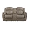 9479SDB Seating-Centeroak Collection 2pc Set: Sofa, Love
