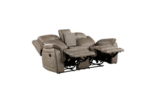9479SDB Seating-Centeroak Collection 2pc Set: Sofa, Love