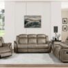 9479SDB Seating-Centeroak Collection 2pc Set: Sofa, Love