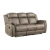 9479SDB Seating-Centeroak Collection 2pc Set: Sofa, Love