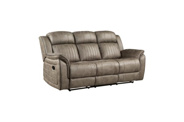 9479SDB Seating-Centeroak Collection 2pc Set: Sofa, Love
