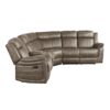 9479SDB-SC Seating-Centeroak Collection 3-Piece Reclining Sectional ...