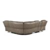 9479SDB-SC Seating-Centeroak Collection 3-Piece Reclining Sectional ...