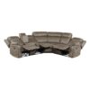 9479SDB-SC Seating-Centeroak Collection 3-Piece Reclining Sectional ...