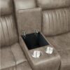 9479SDB-SC Seating-Centeroak Collection 3-Piece Reclining Sectional ...