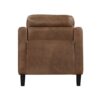 9489BRW Seating-Mallory Collection 2pc Set: Sofa, Love