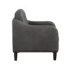 9489GRY Seating-Mallory Collection 2pc Set: Sofa, Love
