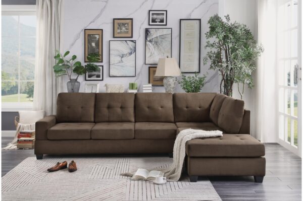 9507CHC Seating-Maston Collection 2-Piece Reversible Sectional...