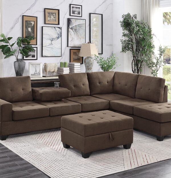 9507CHC Seating-Maston Collection 2-Piece Reversible Sectional...