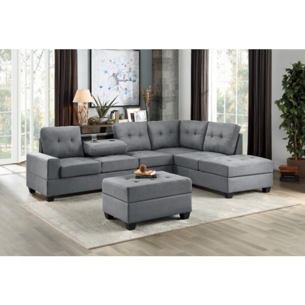 9507DGY*SC 2-Piece Reversible Sectional...