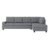 9507DGY Seating-Maston Collection 2-Piece Reversible Sectional...