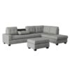9507GRY*3OT 3-Piece Reversible Sectional...