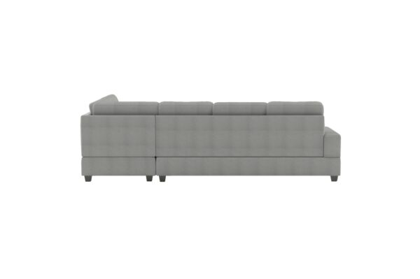 9507GRY Seating-Maston Collection 2-Piece Reversible Sectional...